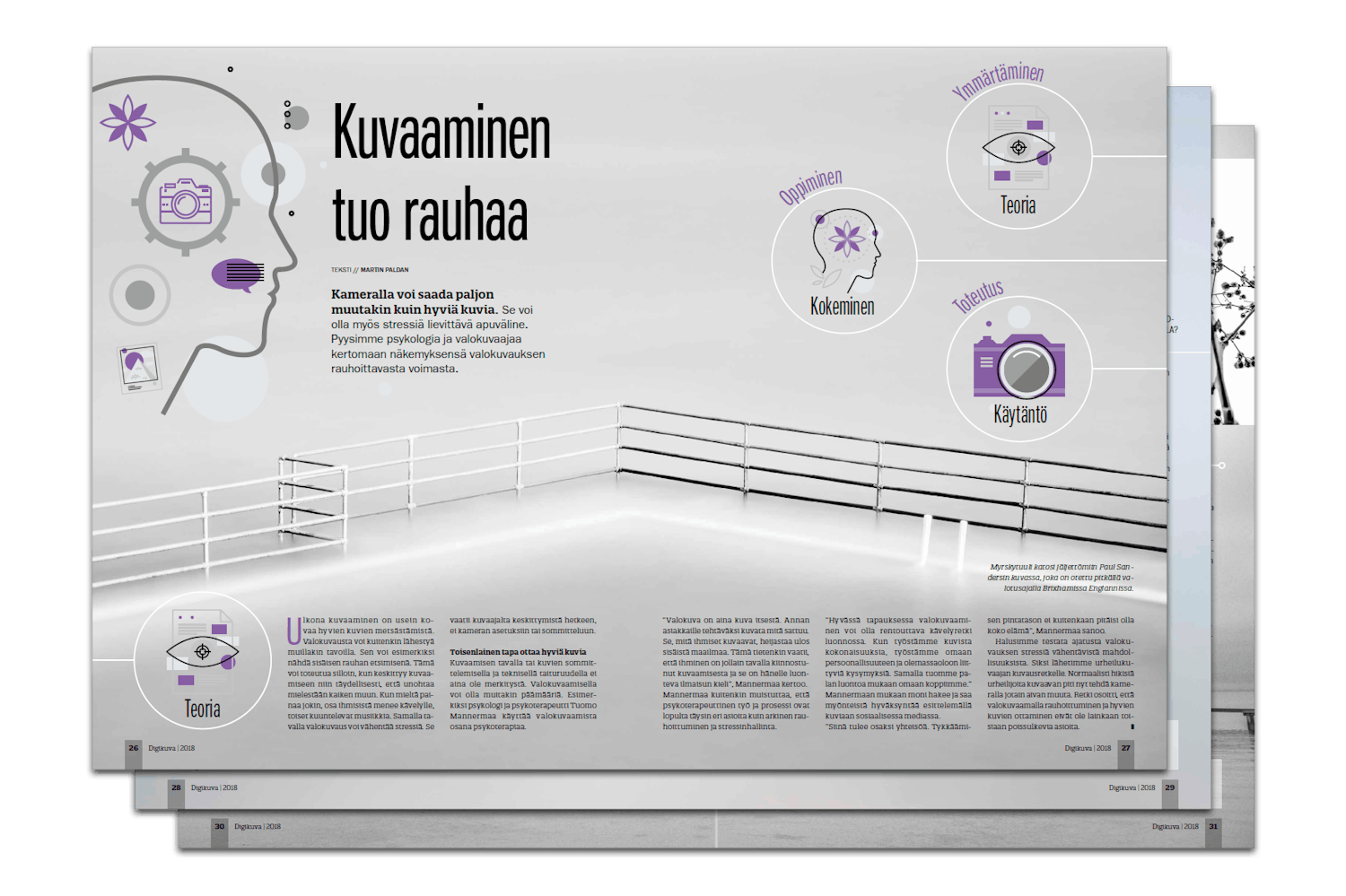 Kuvaaminen tuo rauhaa